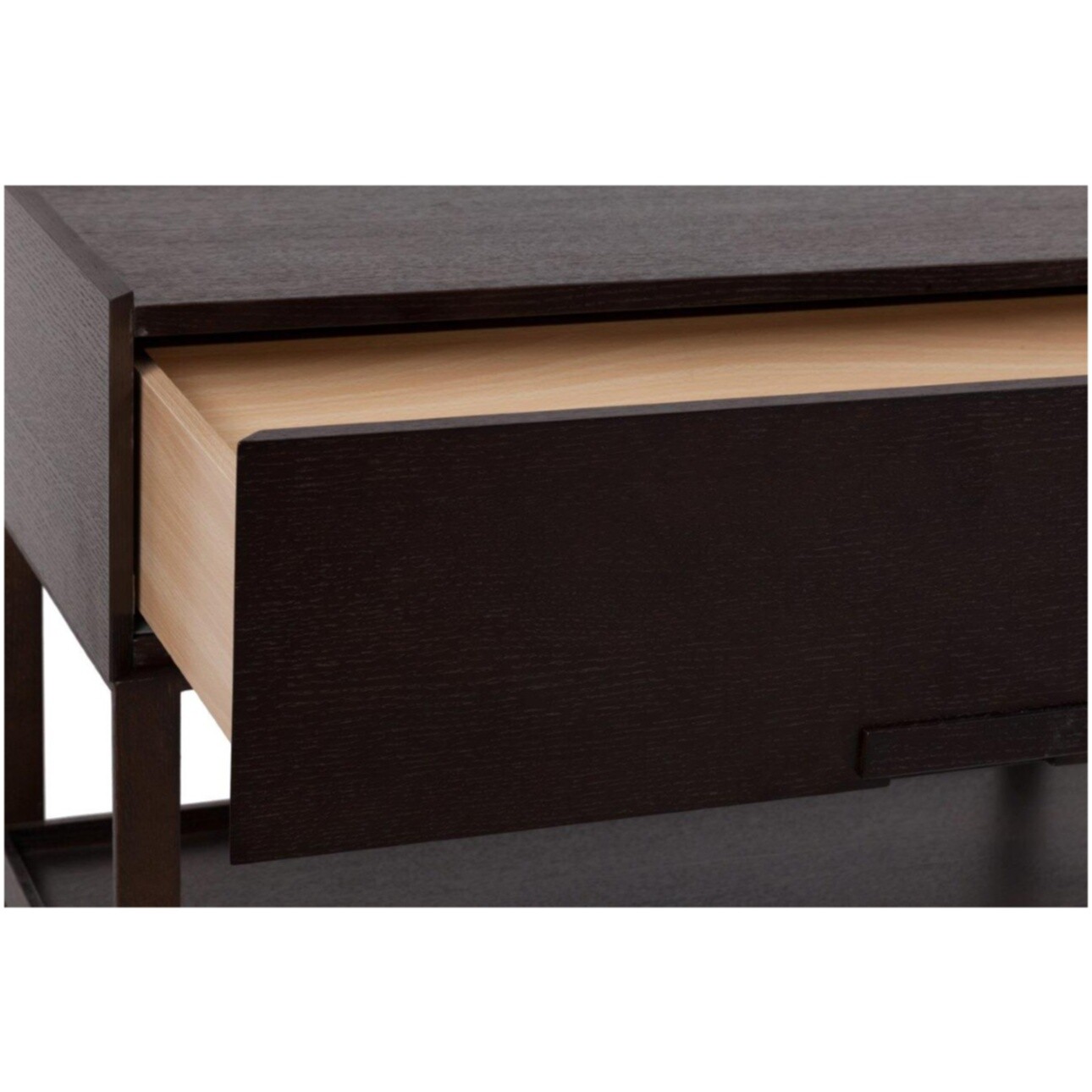 Консоль с ящиками и полкой коричневая Melange - изображение 3