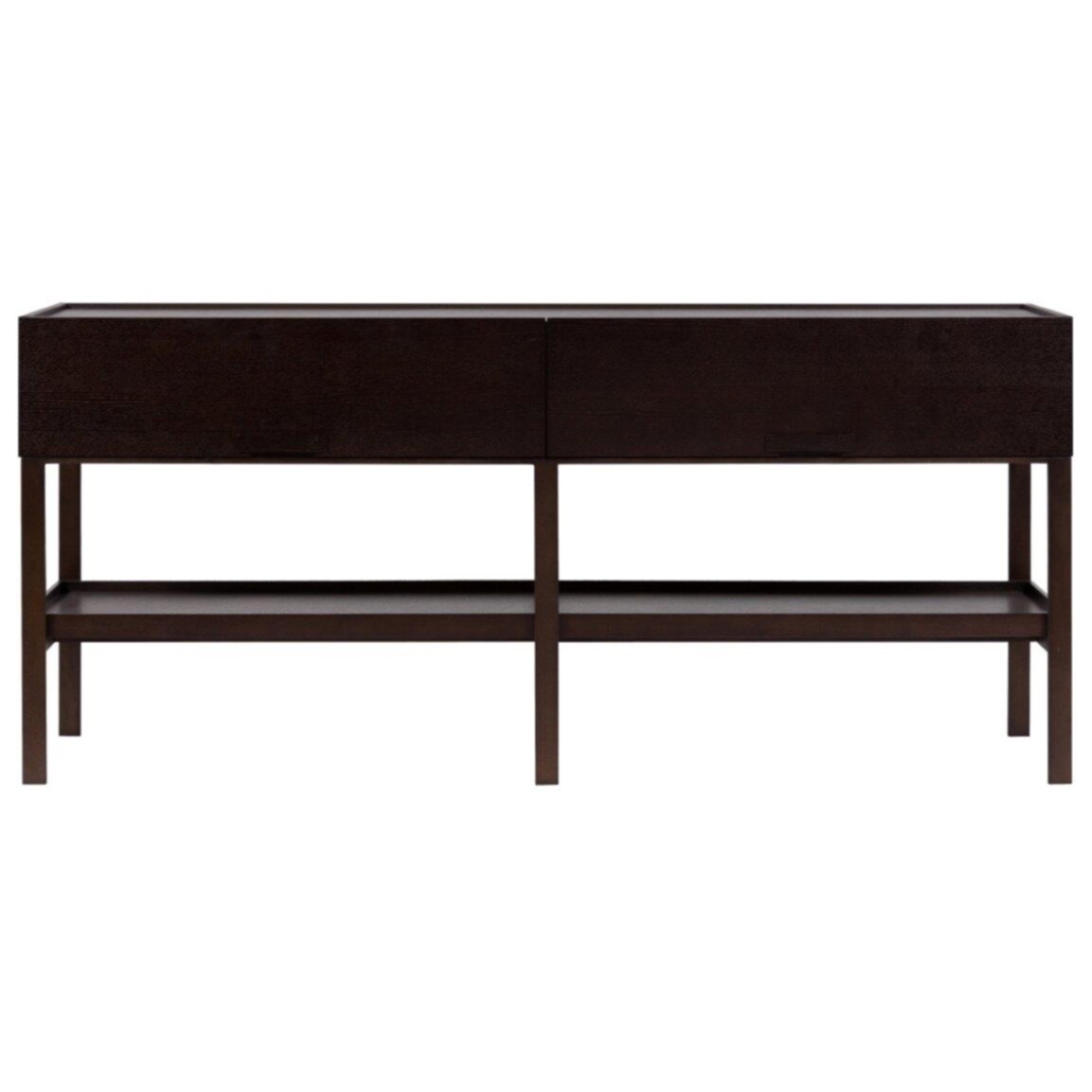 Консоль с ящиками и полкой коричневая Melange - изображение 4