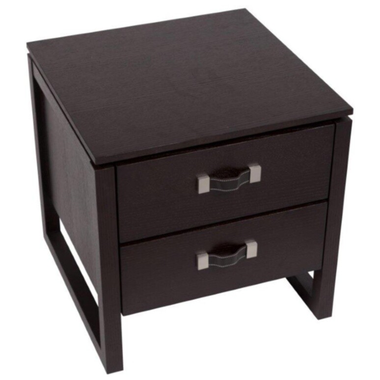 Тумбочка прикроватная для спальни коричневая Lorimer - изображение 4
