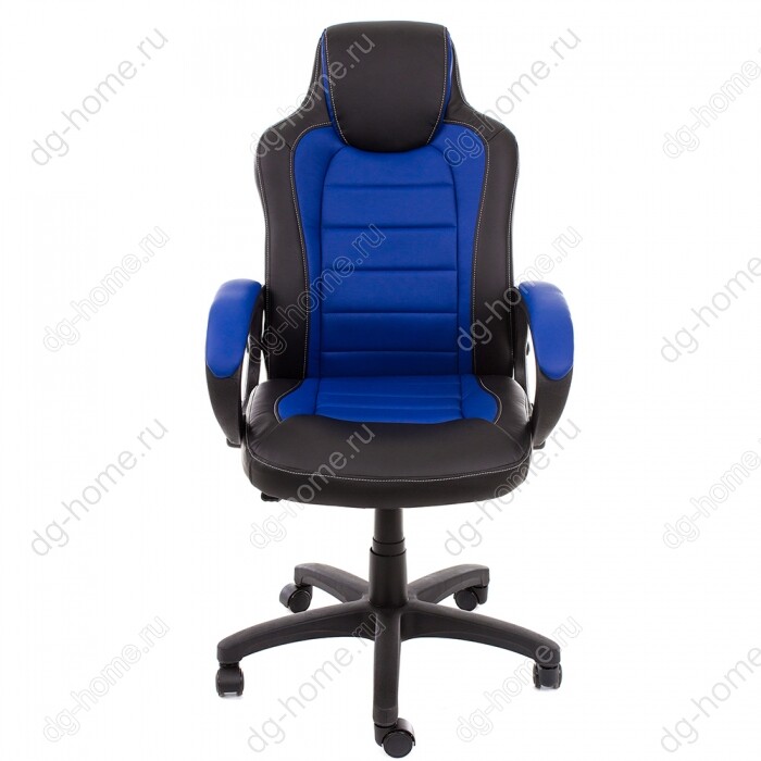 Кресло компьютерное Kadis темно-синее-черное
