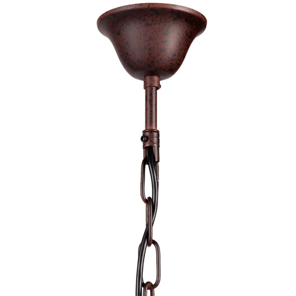 Люстра Foucault's Orb Crystal (45*45*40) коричневая - изображение 4