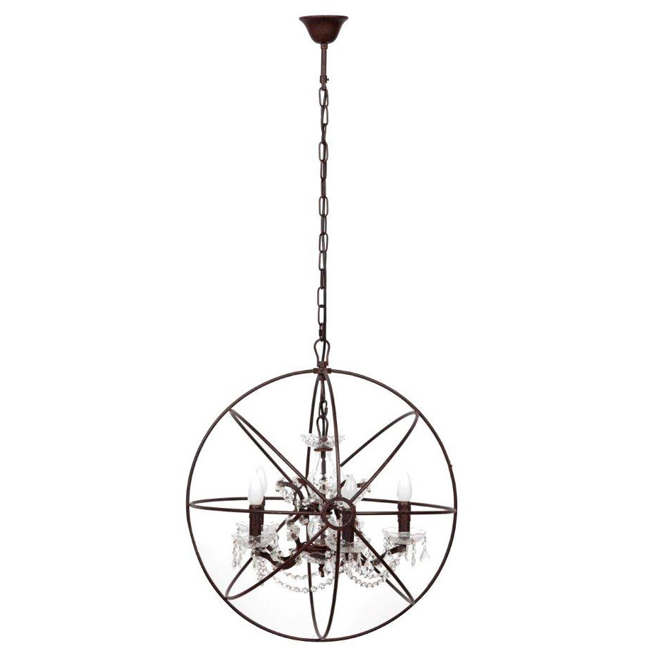 Люстра Foucault's Orb Crystal (60*55*50) коричневая - изображение 2