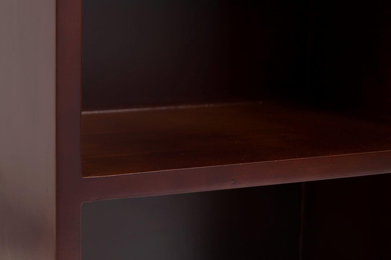 Стеллаж низкий коричневый Boggy Dark Brown - изображение 4