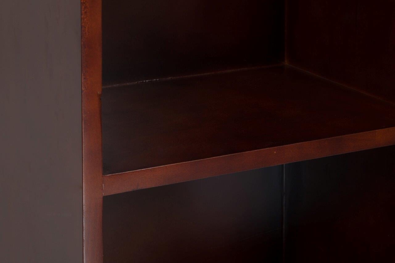 Стеллаж деревянный коричневый Woggy Dark Brown - изображение 2