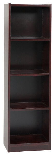 Стеллаж деревянный коричневый Riamond Dark Brown - изображение 1