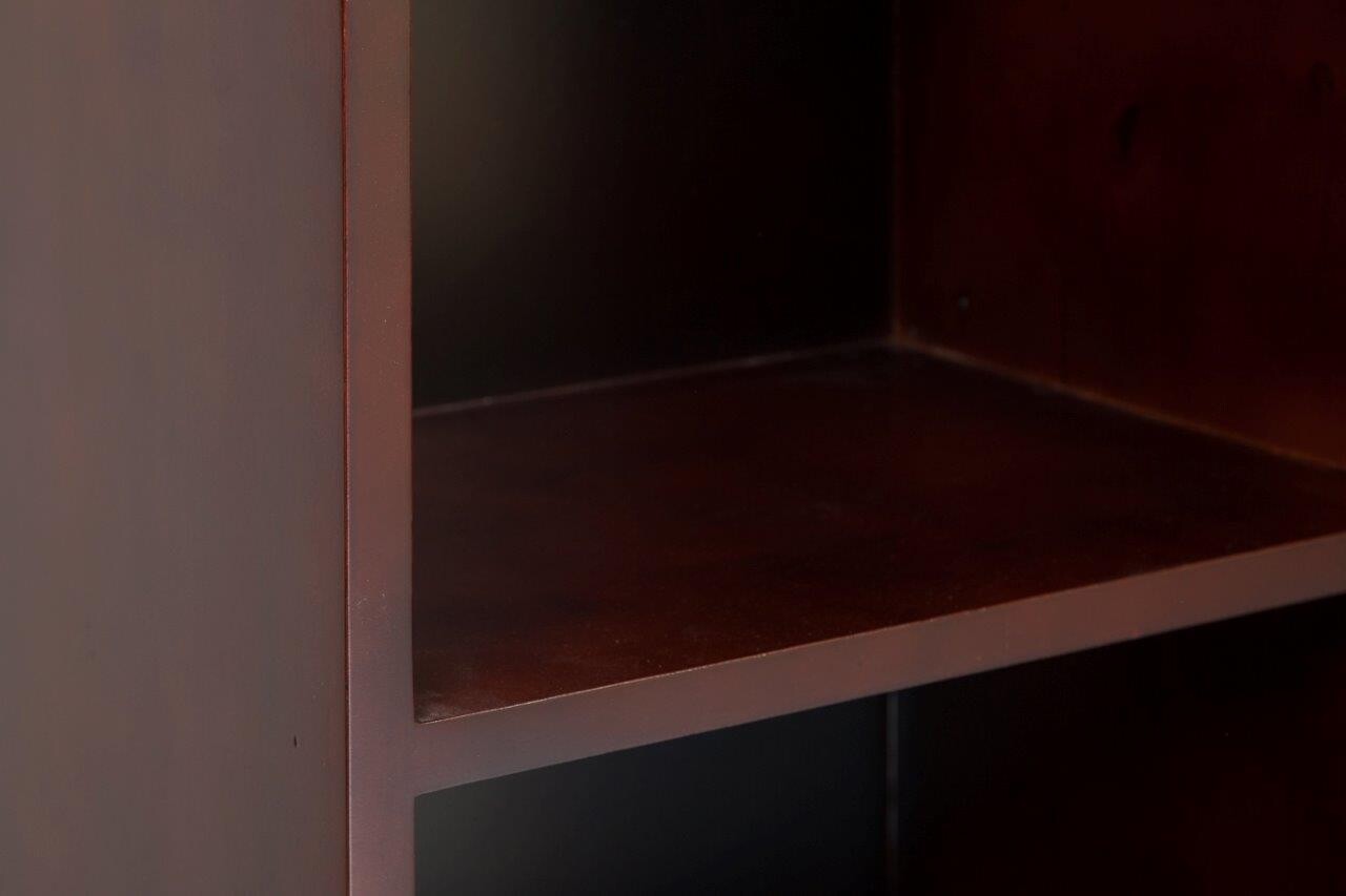 Стеллаж деревянный коричневый Riamond Dark Brown - изображение 2