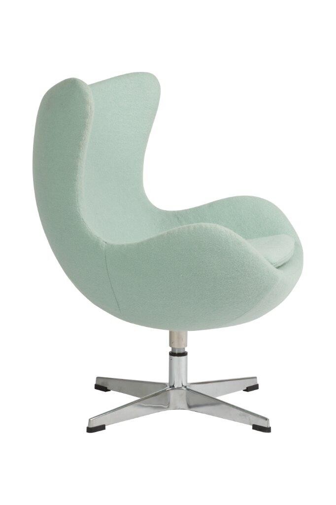 Кресло-яйцо с мягкими подлокотниками бирюзовое Egg Chair - изображение 3