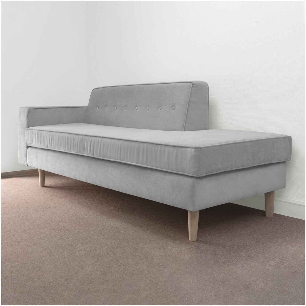 Диван Bantam Studio Sofa прямой серый - изображение 2