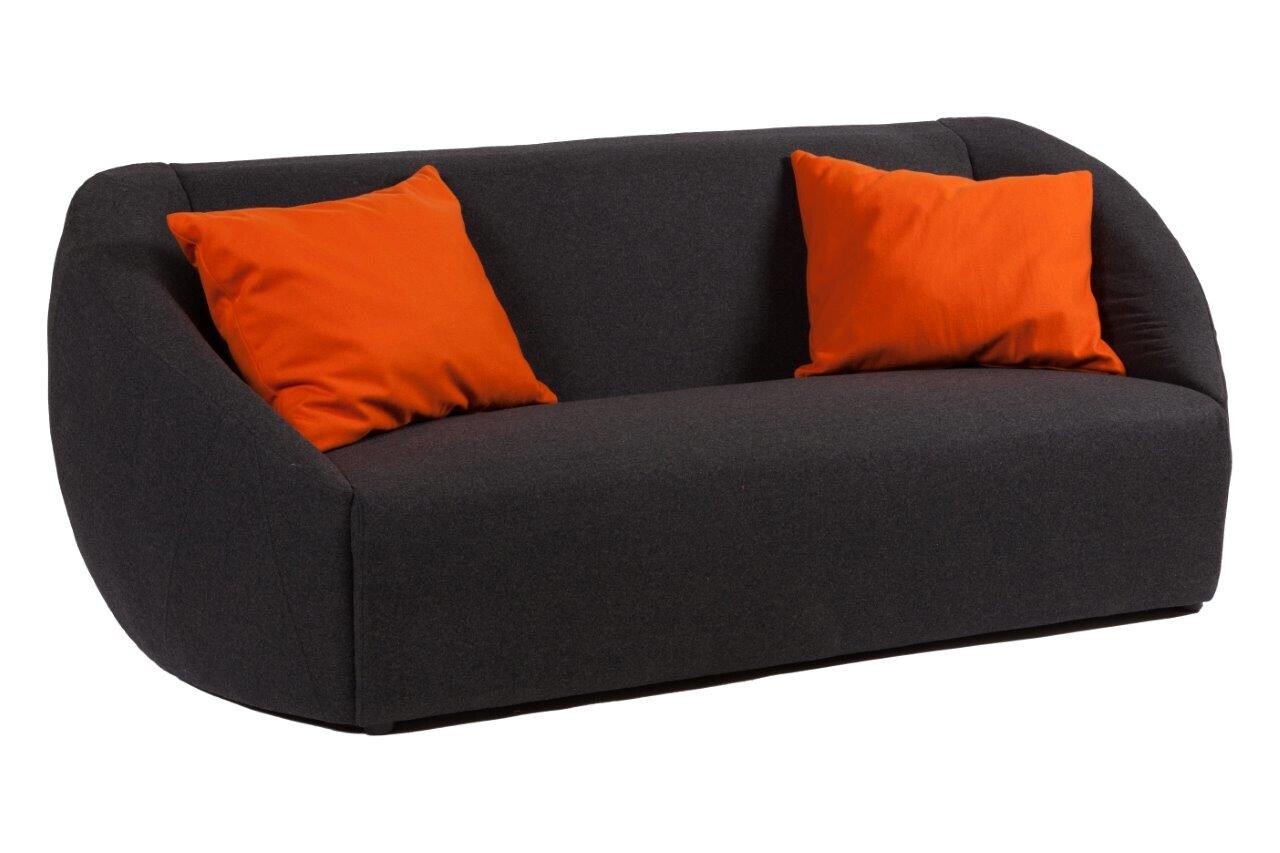 Диван Avec Plaisir большой прямой темно-серый - изображение 2