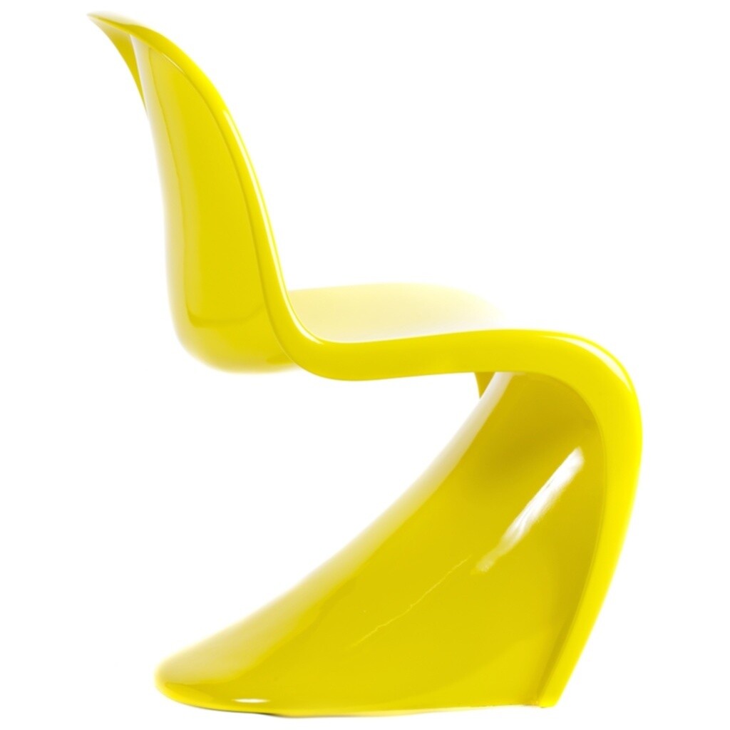 Стул пластиковый желтый Pantone - изображение 2