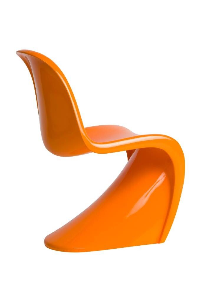 Стул пластиковый оранжевый Pantone - изображение 2