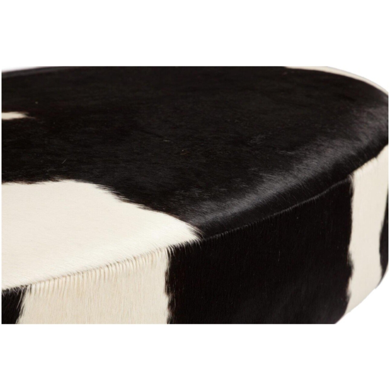 Оттоманка черно-белая Cowhide - изображение 2