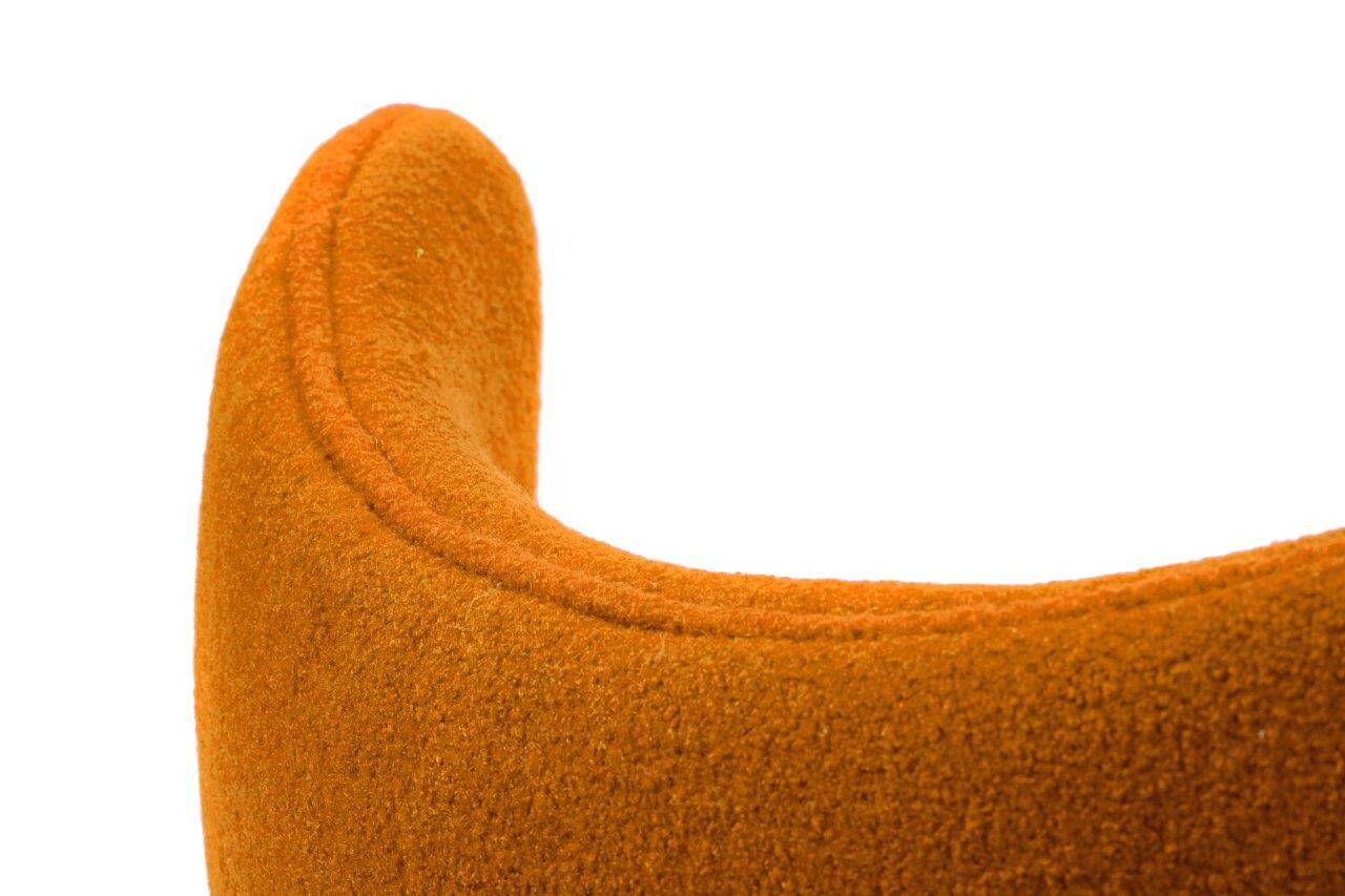 Кресло-яйцо напольное оранжевое Egg Chair - изображение 4