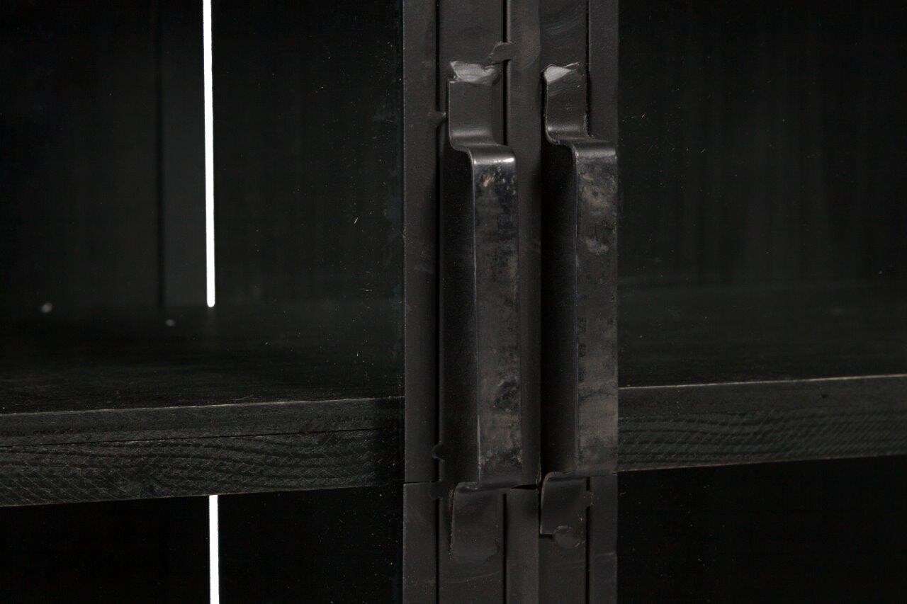 Книжный шкаф с ящиками черный Estilo - изображение 2