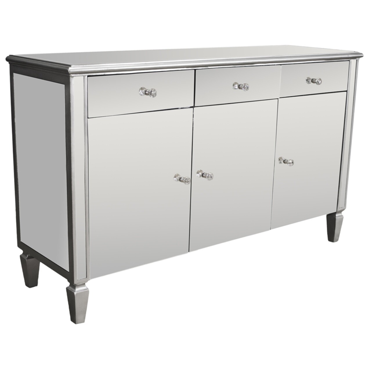 Буфет для кухни зеркальный с ящиками Cabinet - изображение 2