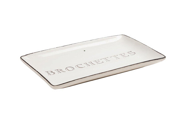 Декоративное блюдо Brochettes White  - изображение 1