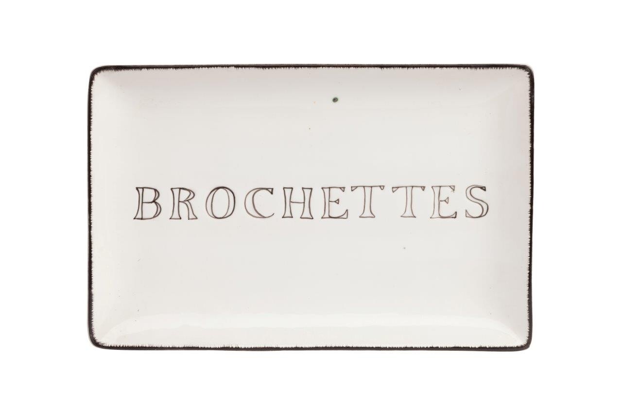 Декоративное блюдо Brochettes White  - изображение 2