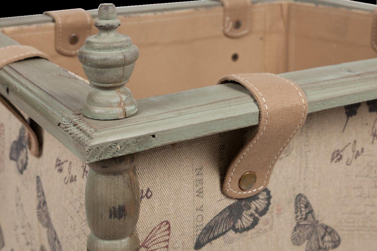 Корзина для белья коричневая Mathilde - изображение 2