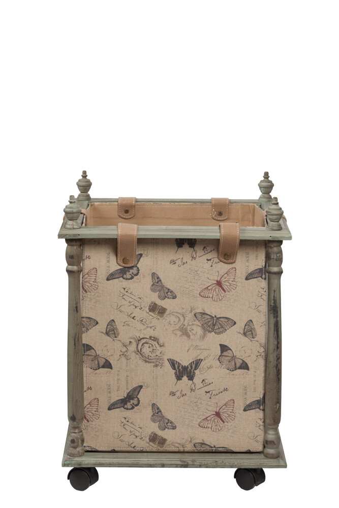 Корзина для белья коричневая Mathilde - изображение 4