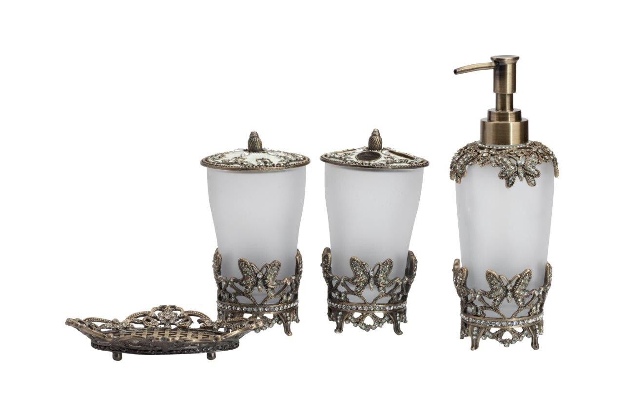 Дозатор для жидкого мыла белый Lisette - изображение 2