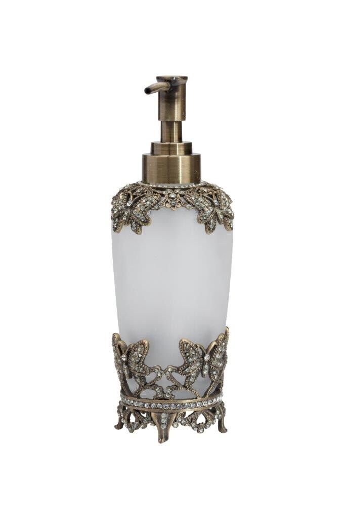 Дозатор для жидкого мыла белый Lisette - изображение 3