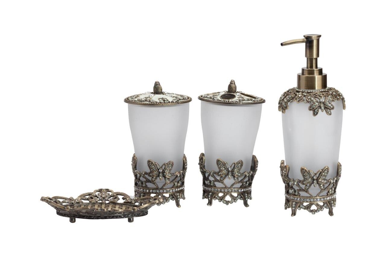 Подставка для зубных щеток белая Lisette - изображение 2