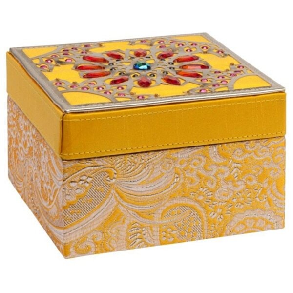 Декоративная шкатулка Blossom Yellow - изображение 1