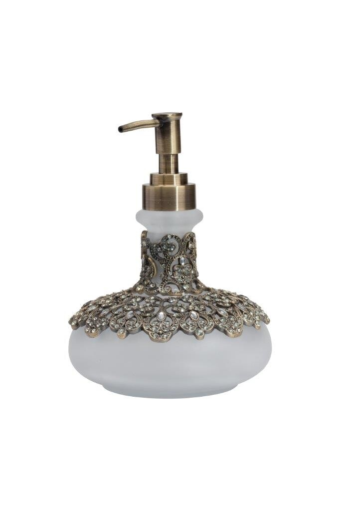 Дозатор для жидкого мыла белый Isolde - изображение 3