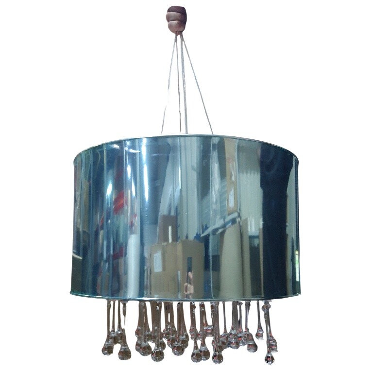 Люстра с хрустальными подвесками хром Camilla KDP14 - изображение 2