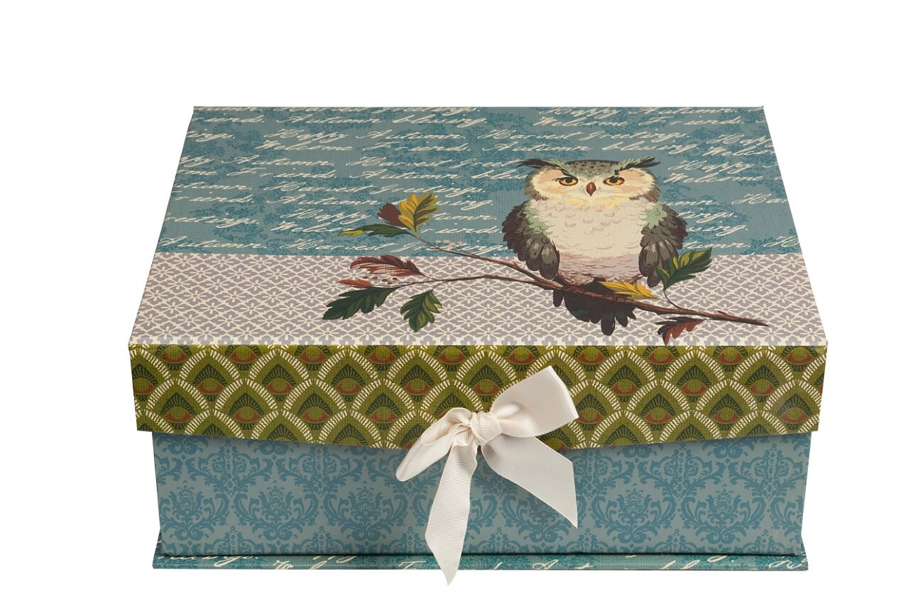 Декоративная коробка с совой Shelby Grande - изображение 2
