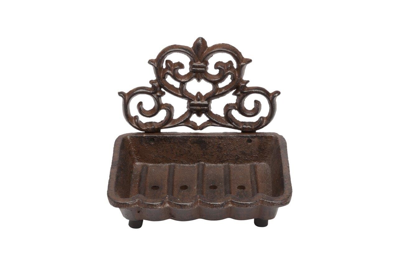 Мыльница металлическая коричневая Boxit - изображение 2