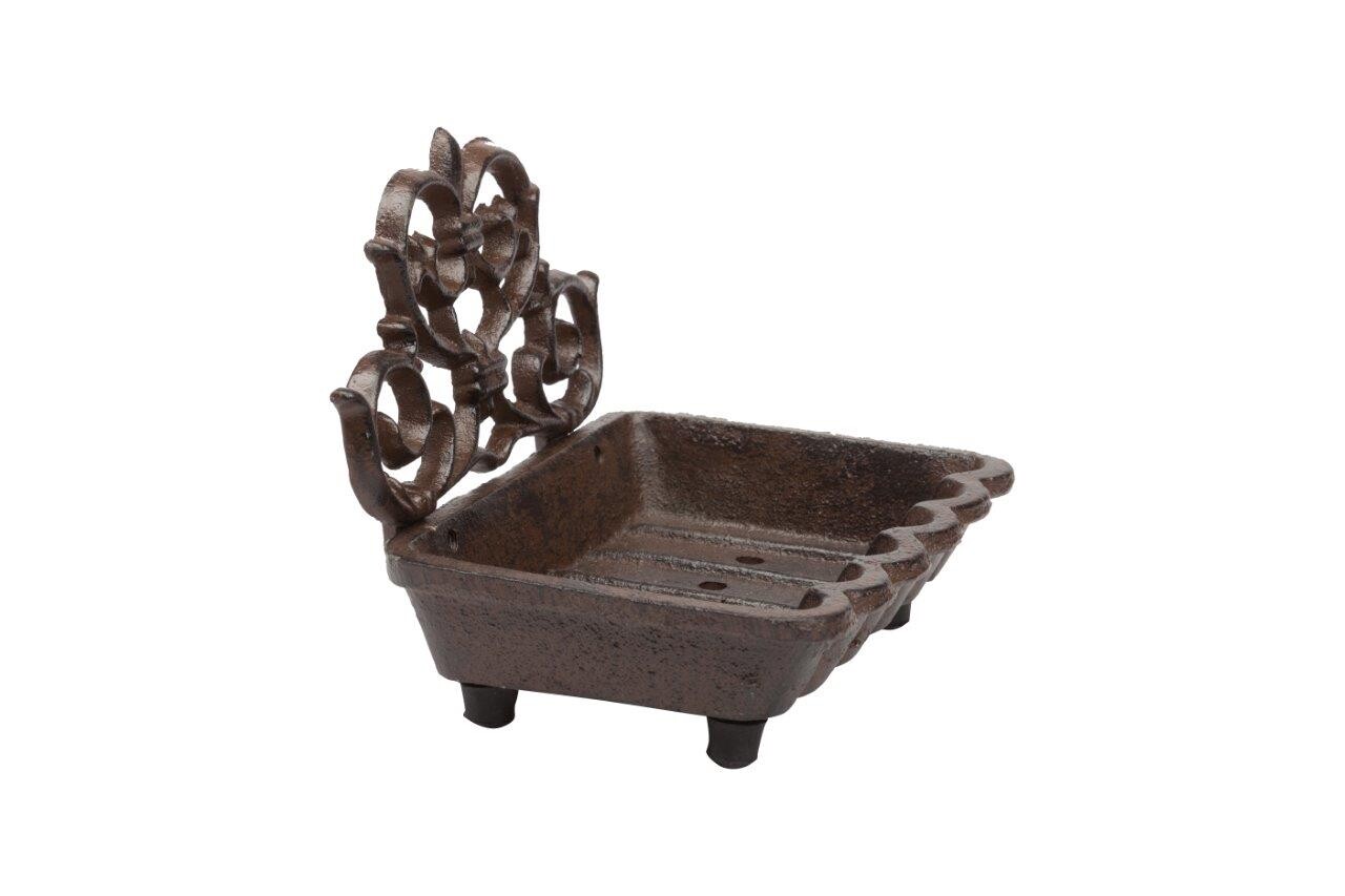 Мыльница металлическая коричневая Boxit - изображение 3