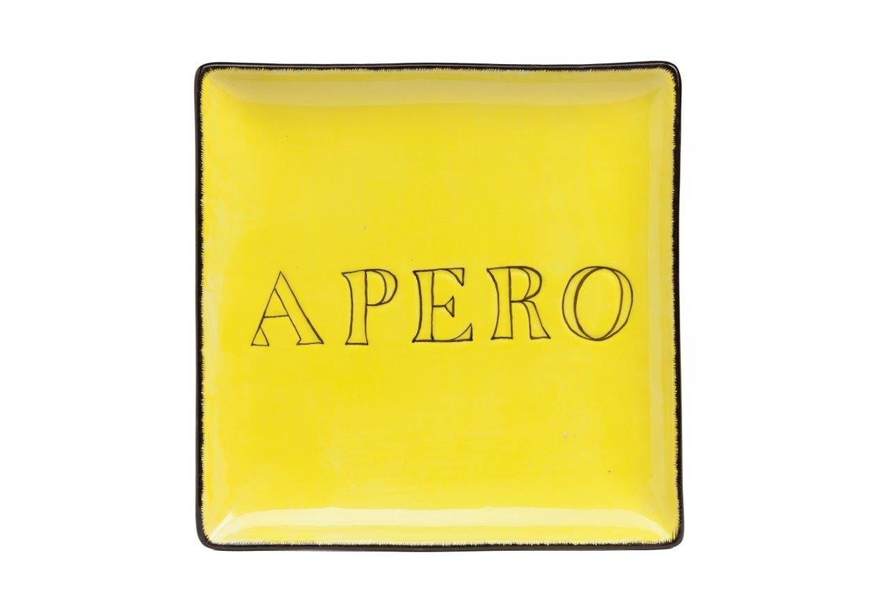 Декоративное блюдо Apero Yellow - изображение 2