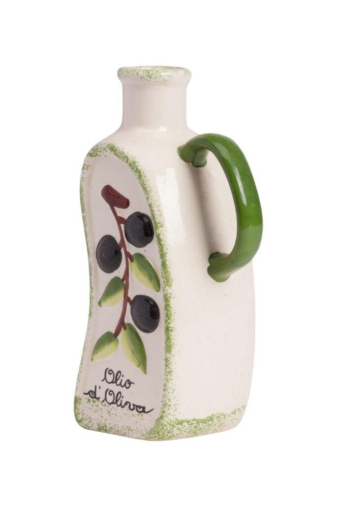 Ваза декоративная белая с ручкой Donovan Uno - изображение 3