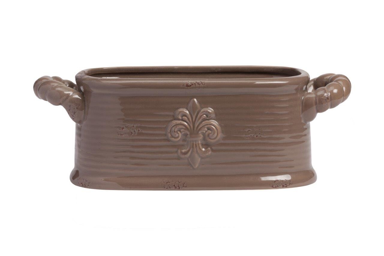 Ваза декоративная коричневая Clarabelle Brown - изображение 3