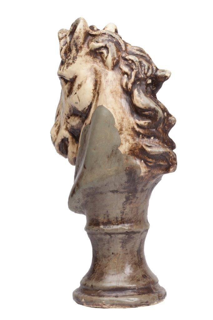 Статуэтка декоративная керамическая 37х21 см бежевая Espion Grande - изображение 3