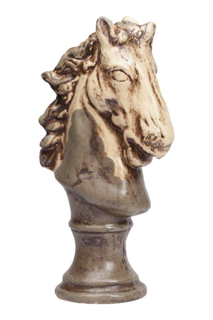 Статуэтка декоративная керамическая 37х21 см бежевая Espion Grande - изображение 4