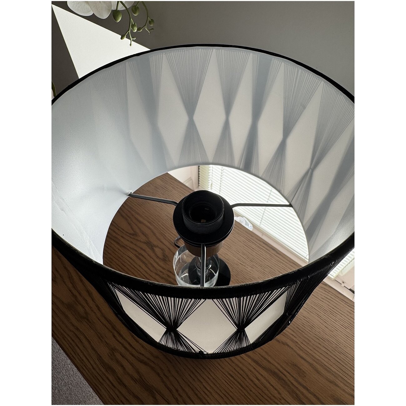 Настольная лампа торшер с абажуром Lattica - изображение 4