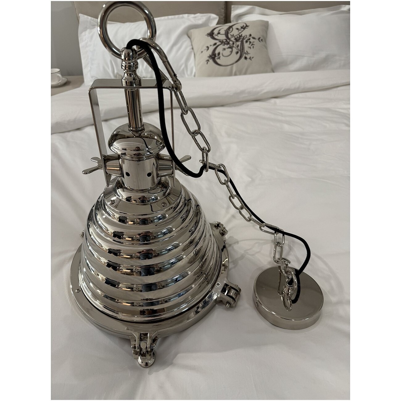 Подвесной светильник в стиле лофт Lamp Maritime цвет латунь - изображение 3