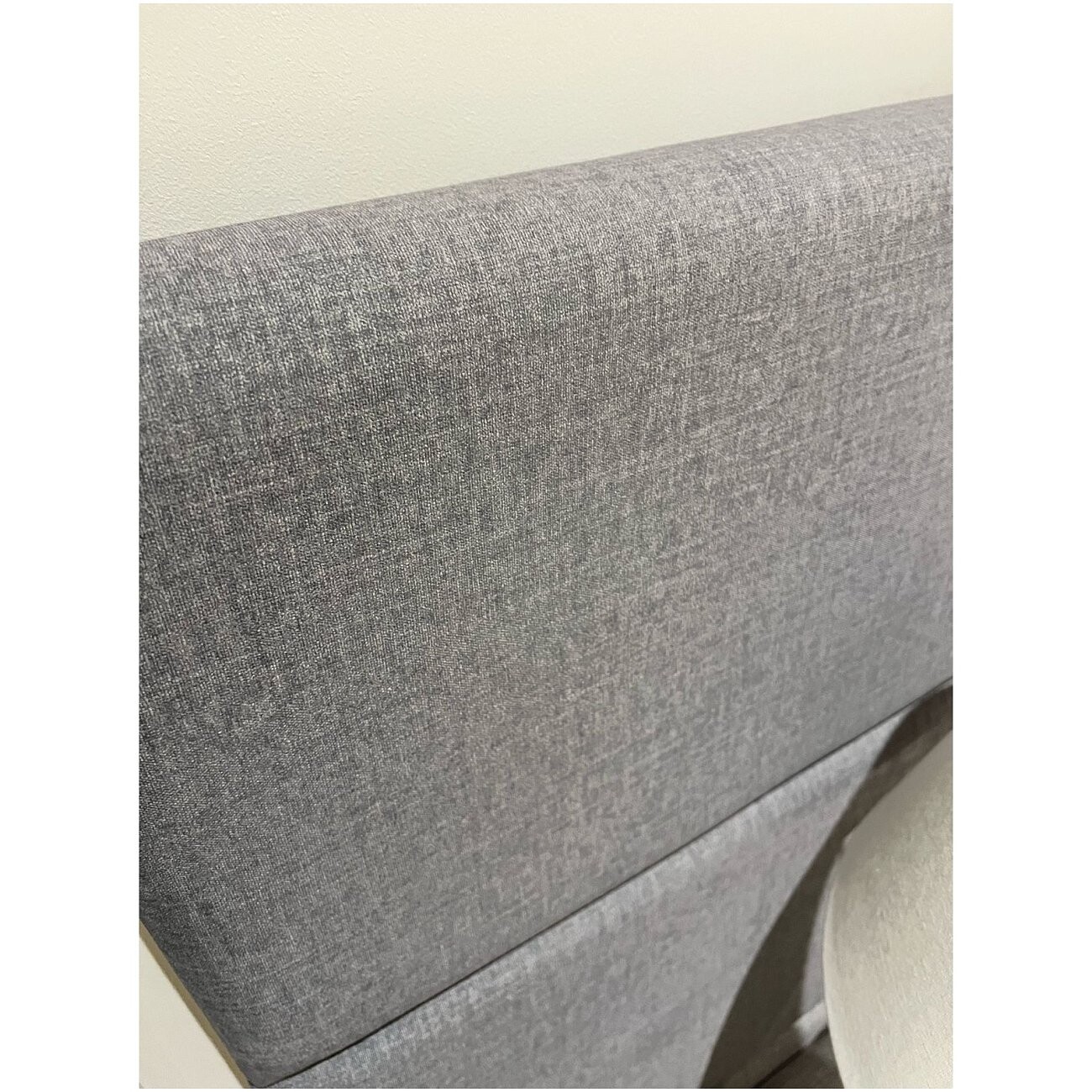 Кровать с 2 тумбочками двуспальная 160х200 см серая "Тренд" - изображение 3