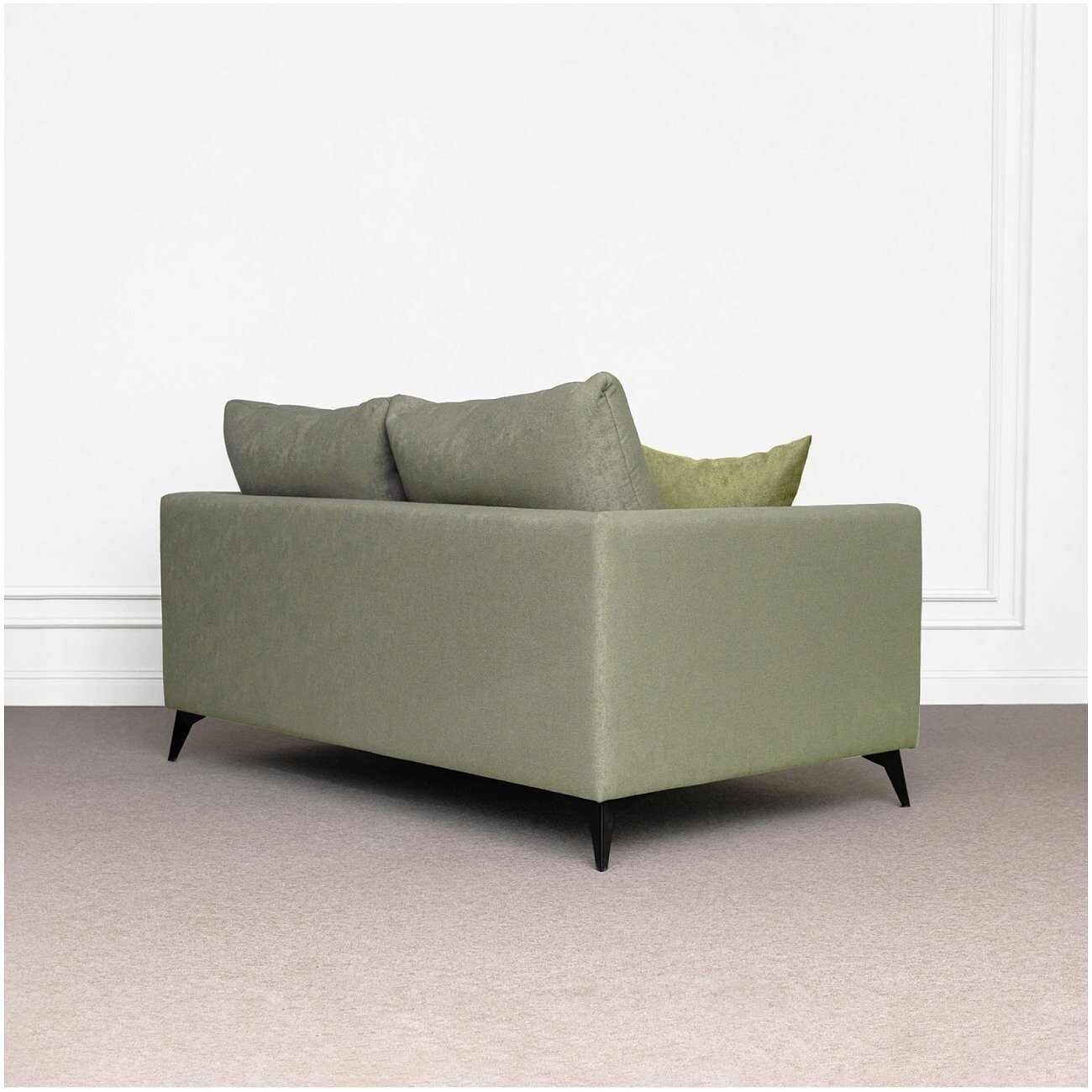 Диван прямой двухместный зеленый "Марсель" - изображение 8