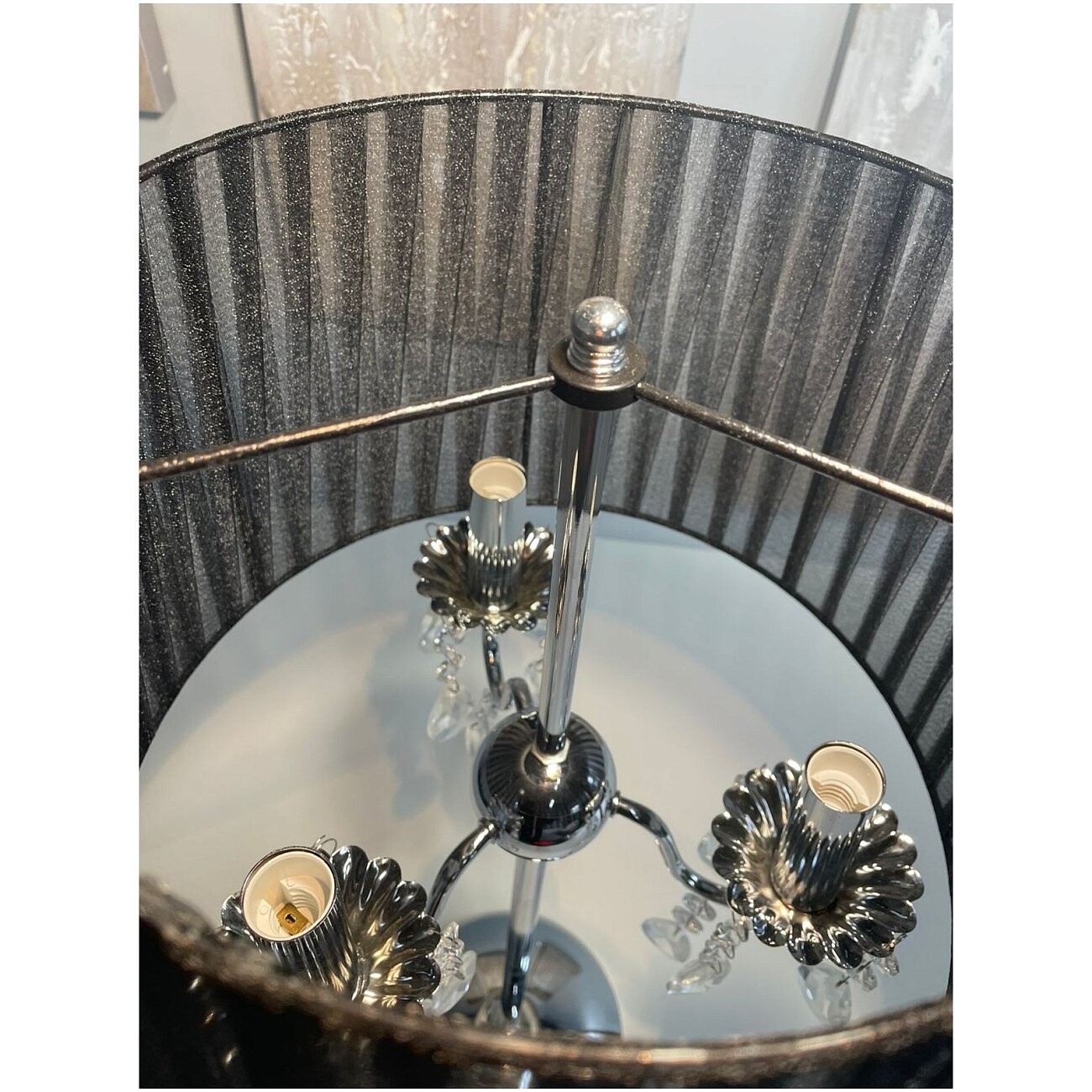 Настольная лампа с абажуром Venecia - изображение 5