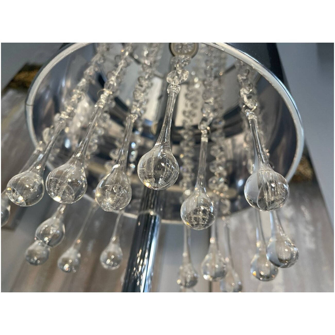 Настольная лампа-торшер Amber черная - изображение 2