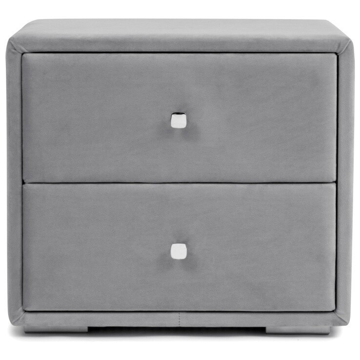 Тумба прикроватная с двумя ящиками изумрудная "Эстетика" - изображение 3