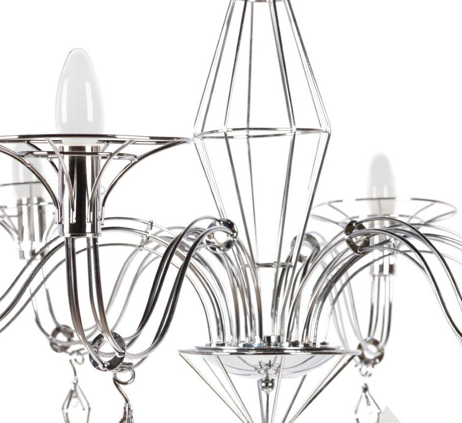 Люстра Olanta серебро - изображение 3