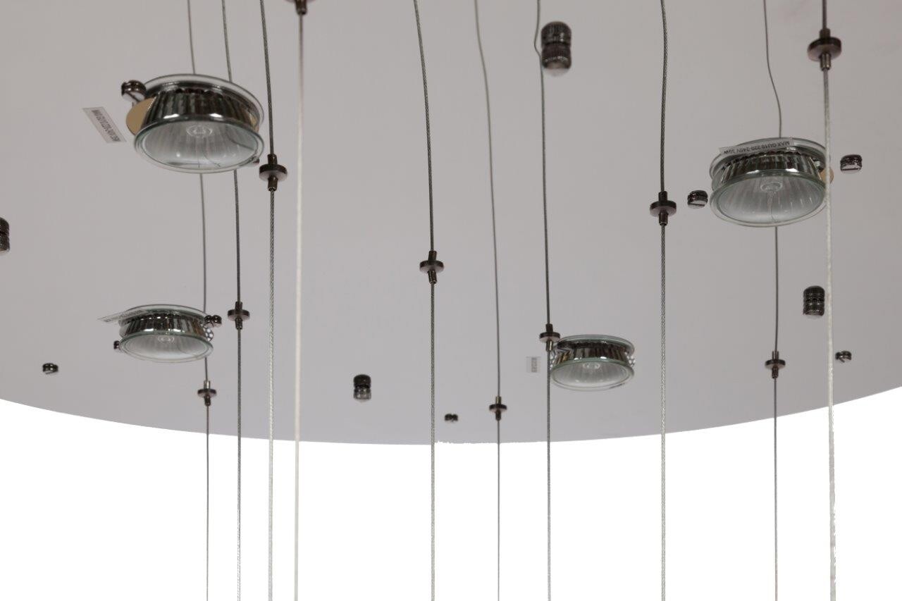 Люстра Valencia серебро, прозрачная - изображение 4