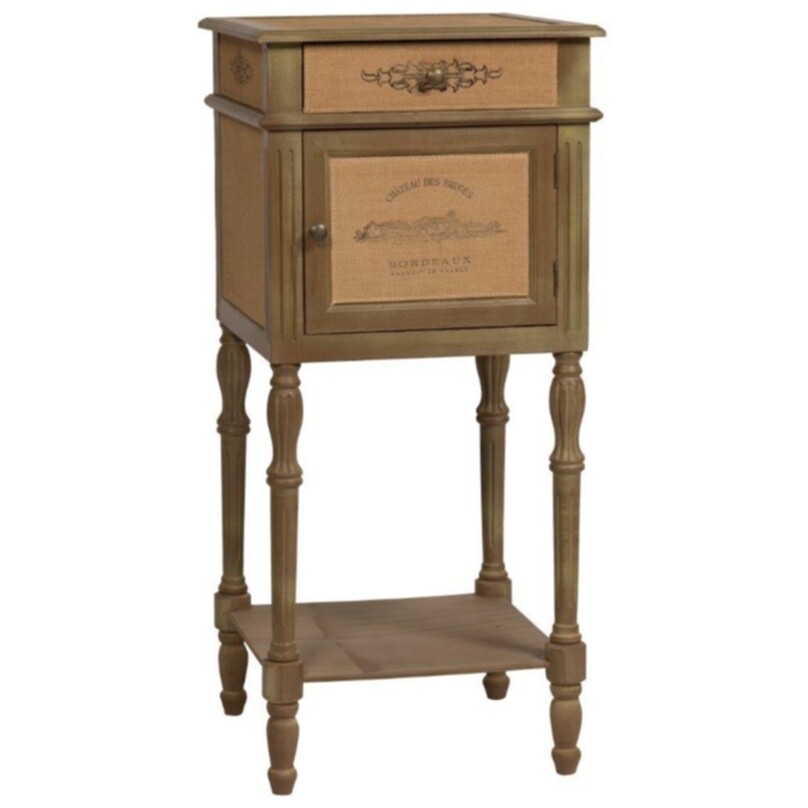 Тумбочка прикроватная высокая коричневая Bandito - изображение 3