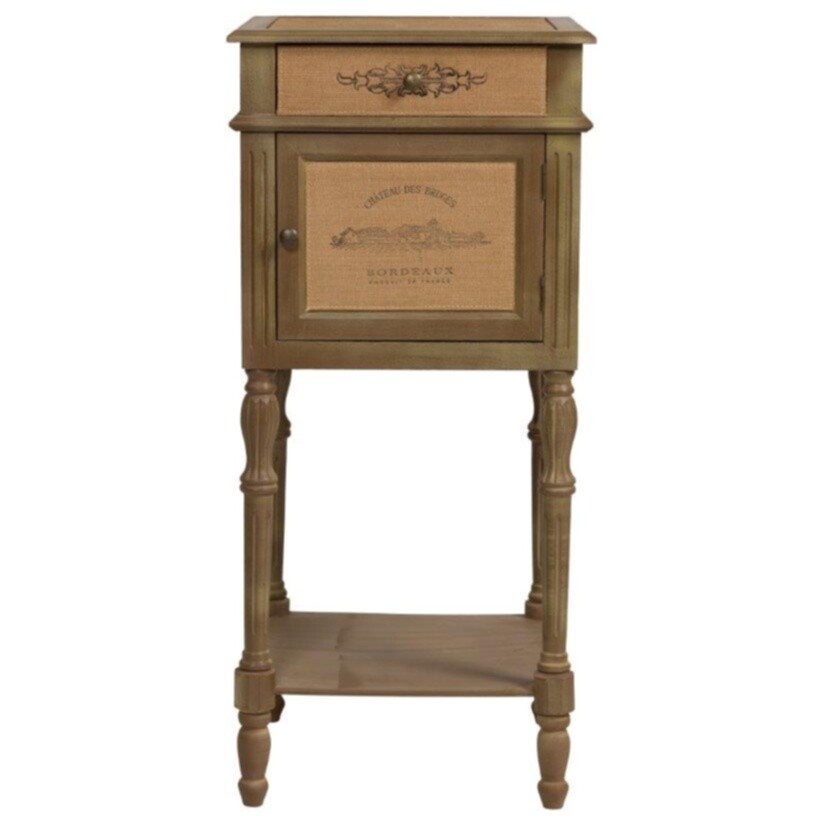 Тумбочка прикроватная высокая коричневая Bandito - изображение 4