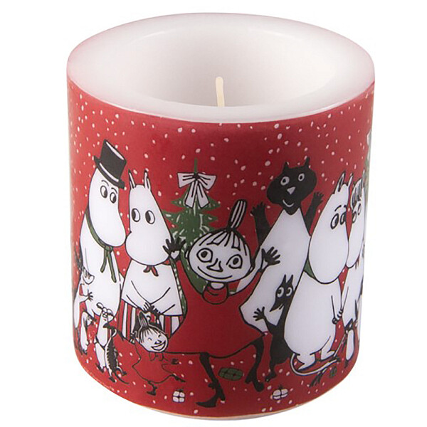 Свеча большая Moomin "Зимнее волшебство", 8 см - изображение 1
