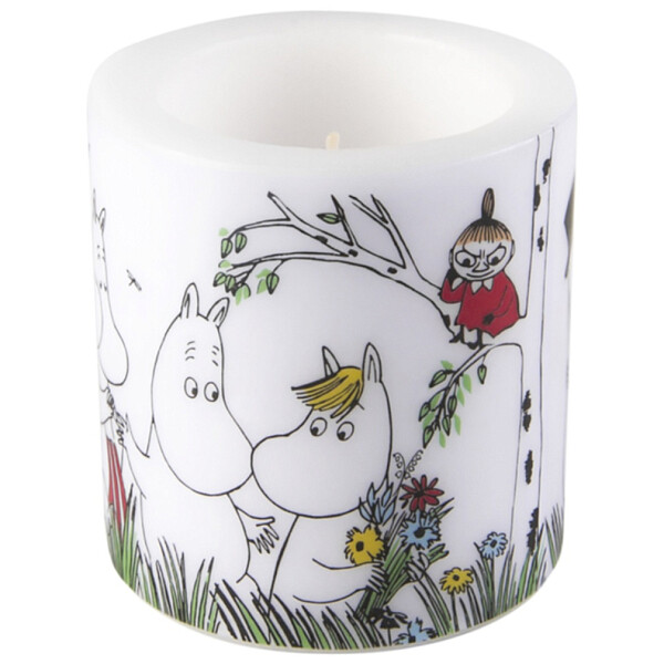 Свеча большая Moomin "Счастливое семейство", 8 см - изображение 1